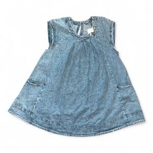 NWT Free People Denim Mini Dress Size S